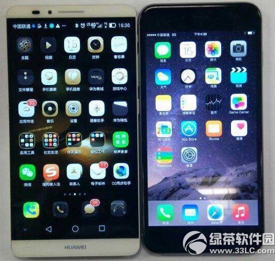 華為mate7和iphone6哪個好？華為mate7和iphone6對比評測1