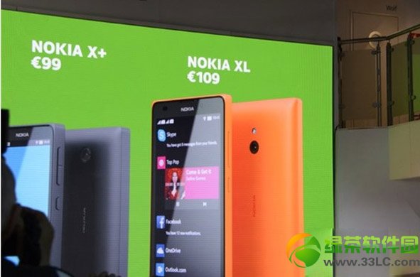 nokia x+和nokia xl哪個好？諾基亞安卓手機nokia x+和nokia xl對比1