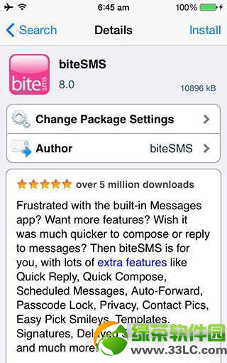 ios7 bitesms閃退怎麼辦？ios7越獄bitesms閃退解決方法1