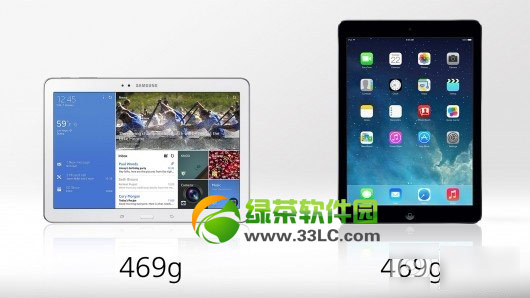 ipad air和三星galaxy tab pro 10.1哪個好？配置參數對比評測2