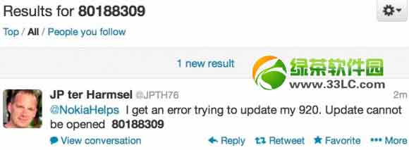 lumia black更新80188309錯誤提示解決方法1