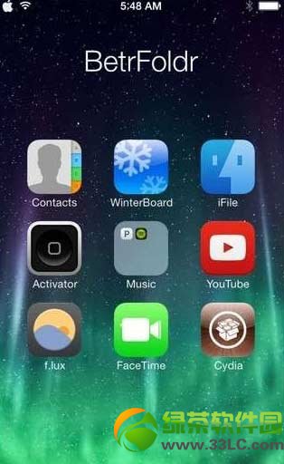 betrfoldr怎麼設置？betrfoldr怎麼用？ios7 betrfoldr插件視頻教程1