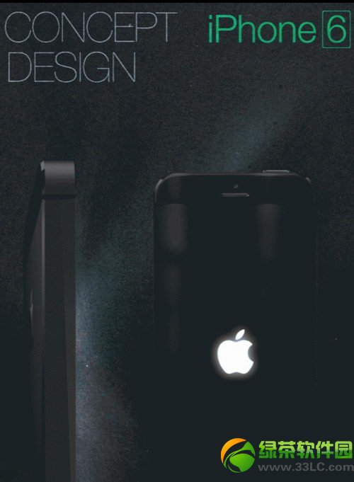 無邊框iphone6概念機 側面按鍵也變觸摸4