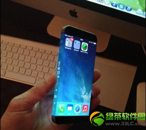 無邊框iphone6概念機 側面按鍵也變觸摸3