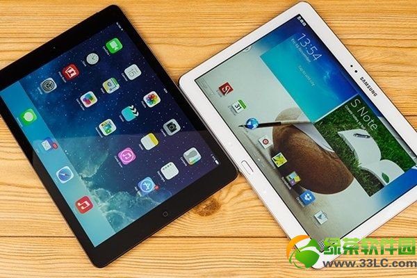 ipad air和三星note10.1 2014對比評測1