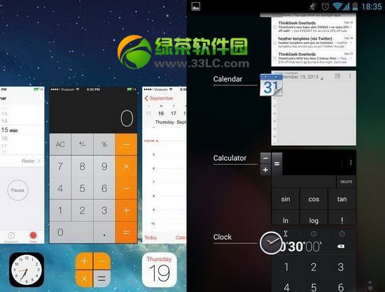 ios7和安卓Android 4.3哪個好？iOS7與Android 4.3對比評測8