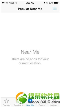 iOS7新增Near Me功能 可查看App Store附近流行應用3