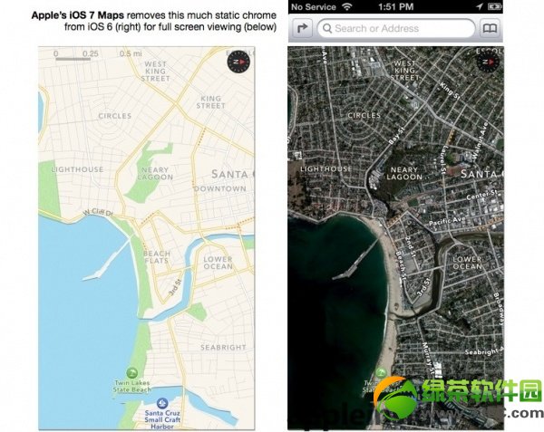 iOS7地圖使用評測：地圖應用功能逐漸完善2