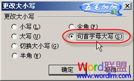 活用WPS文字表格轉換為歌詞句首字母改大寫