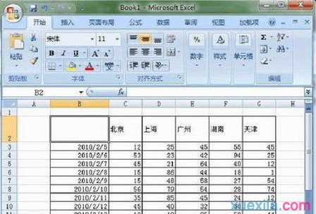 Excel斜線表頭怎麼做7