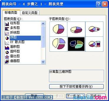 Excel2003制作圖表