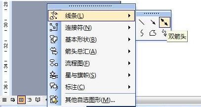 Word2003畫箭頭錦囊斜線箭頭、雙箭頭、折線箭頭