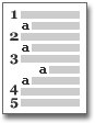 word2007調整列表項目符號 三聯