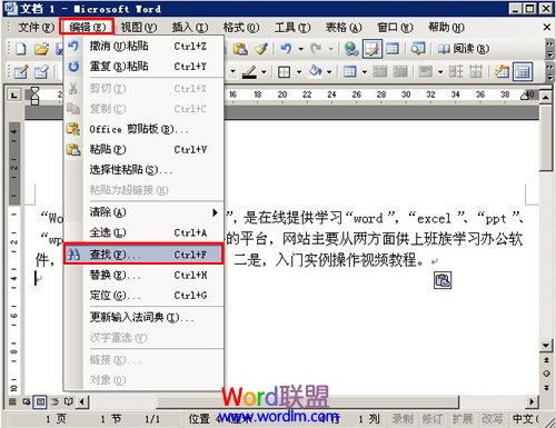 在Word2003中使用通配符進行模糊替換 三聯