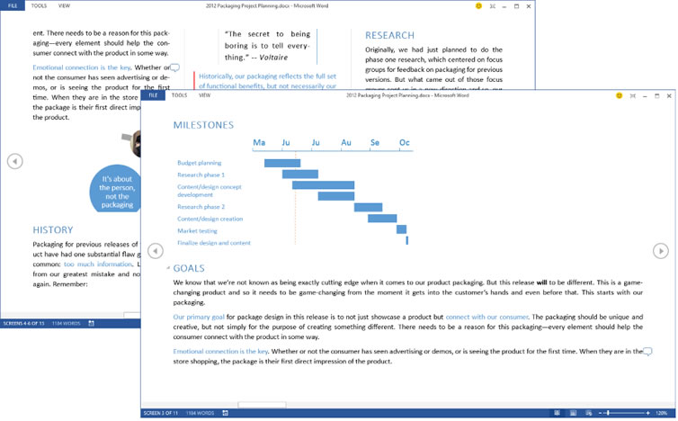 Word2013閱讀模式介紹 三聯