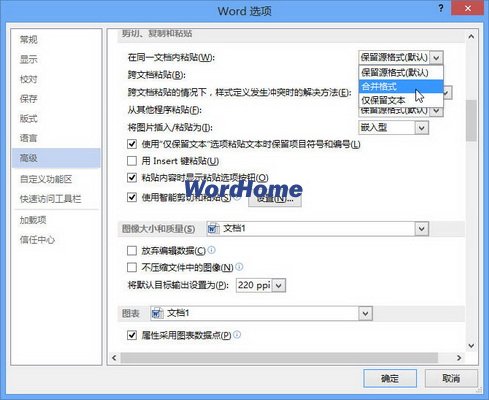 Word2013在同一文檔內粘貼