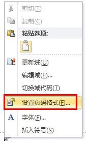 Word2010如何從指定頁設置頁碼