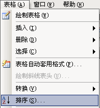 Word排序中文的方法 三聯