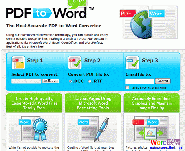 Convert PDF to Word (DOC)