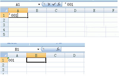 excel表格之如何輸入0“零”