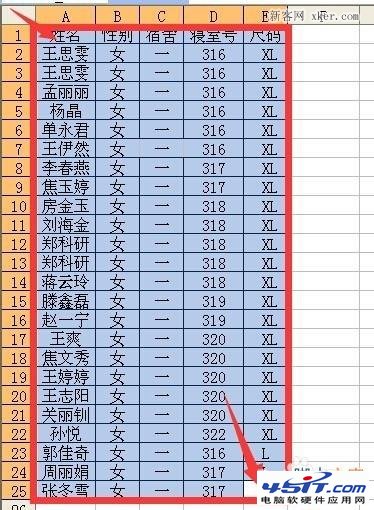 用excel高級篩選中選擇不重復記錄兩種方式的差異圖解