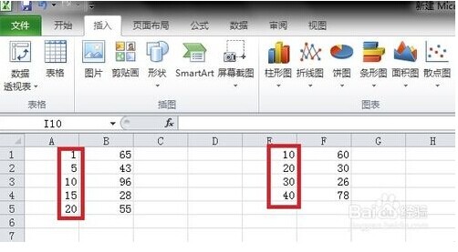 Excel 技巧：[2]如何作橫坐標值不同雙折線圖