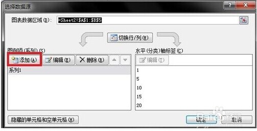 Excel 技巧：[2]如何作橫坐標值不同雙折線圖