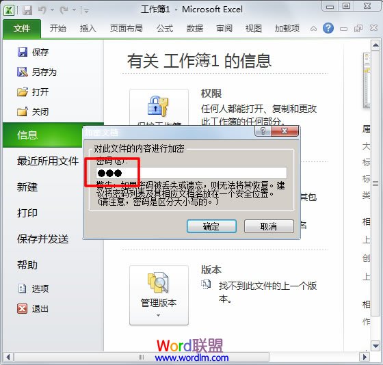 Excel表格如何設置密碼