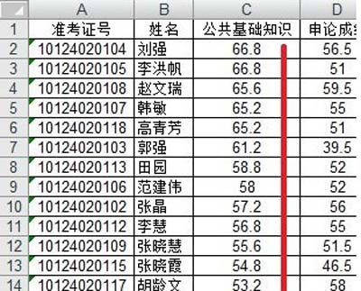 Excel表格如何排序6