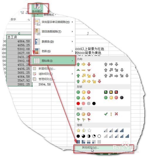 Excel中如何利用圖標顯示數據大小趨勢？