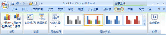 在Excel 2007中創建組合圖表