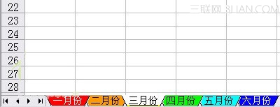 excel2007如何快速切換工作表 三聯