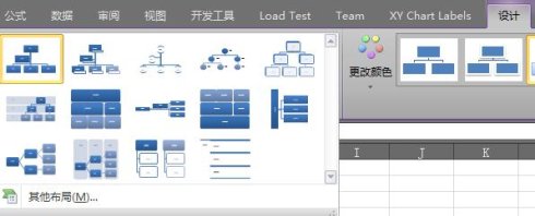 Excel2010組織結構圖制作