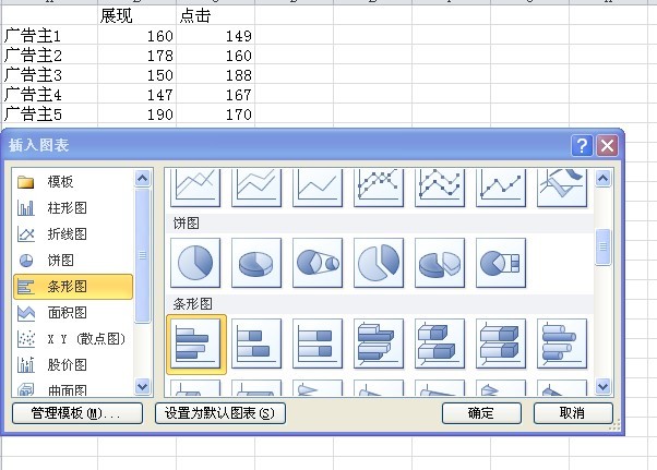 excel2010雙向條形圖制作