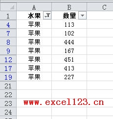 在Excel中粘貼時怎樣跳過隱藏行 三聯教程