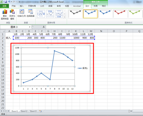 EXCEL2010折線圖斷線部分已連接[點擊放大]