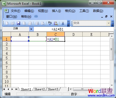 Excel乘法函數公式使用方法 三聯
