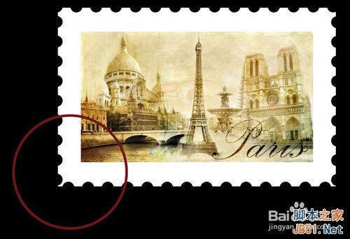 用Photoshop繪制復古風的郵票和郵戳