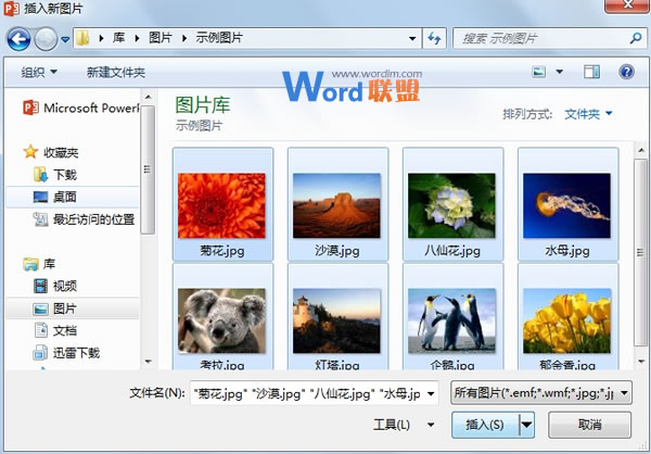 如何批量將圖片快速導入到PowerPoint 2013中 三聯