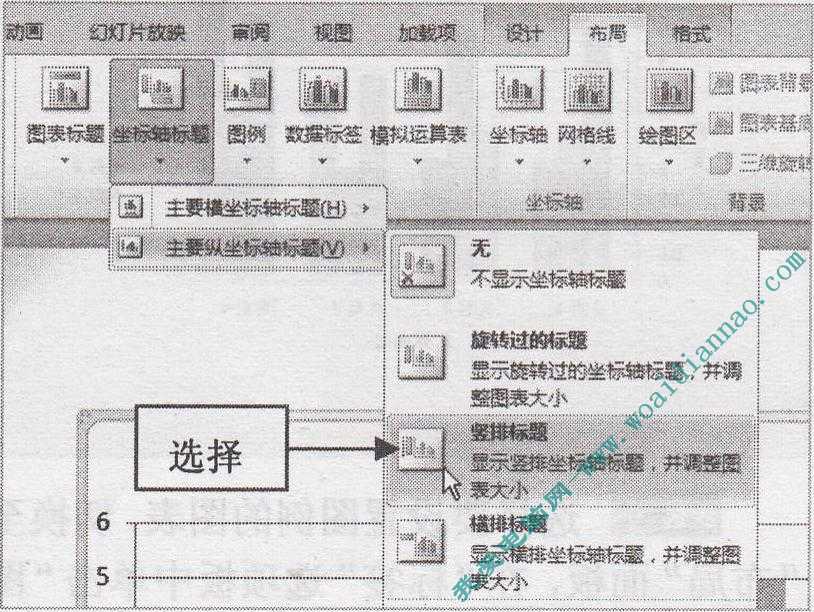 如何添加圖表坐標軸標題