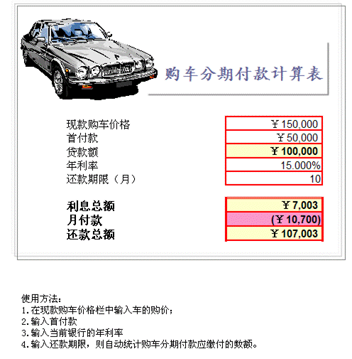 養車族必備實用WPS模板推薦 三聯