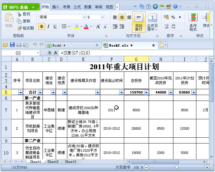 WPS表格技巧：分類匯總與自動篩選結合實現分類快速求和 三聯教程