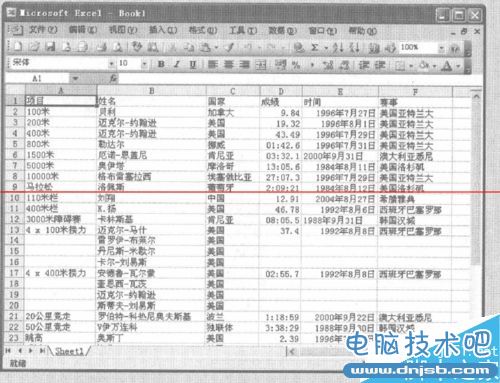 小技巧：把lnternet網頁數據導入excel 