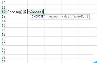 Excel中Choose函數如何使用？