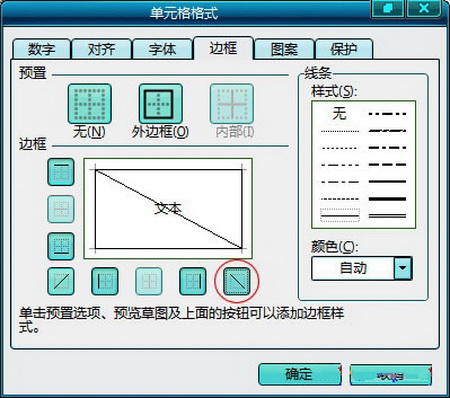 單元格格式