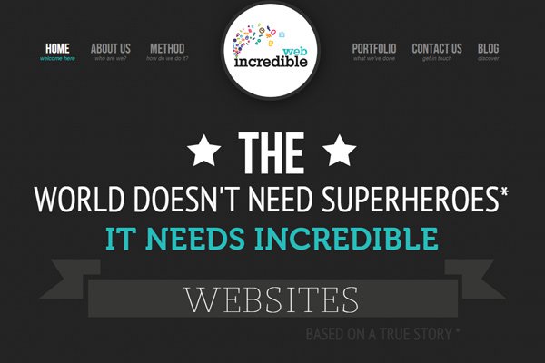 dark studio agency incredible web design