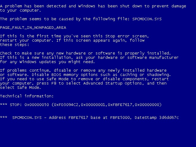 bluescreen