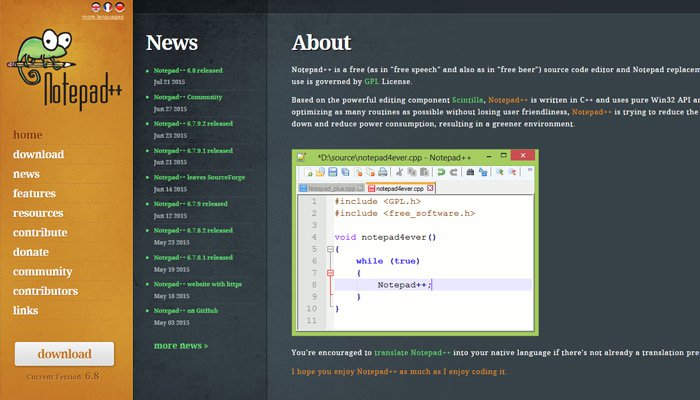 15-notepad-plusplus-software-homepage
