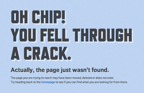 Creative 404 Error Page Designs