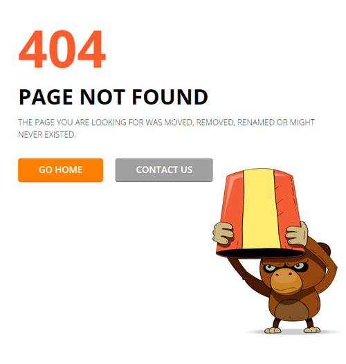 Creative 404 Error Page Designs